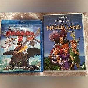 Return to Never Land & How to Train Your Dragon